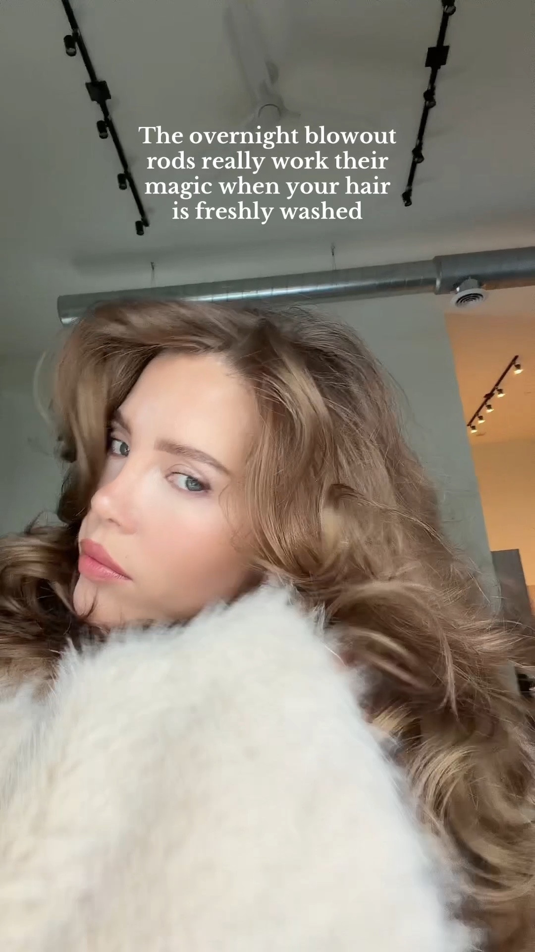 The overnight blowout magic ✨