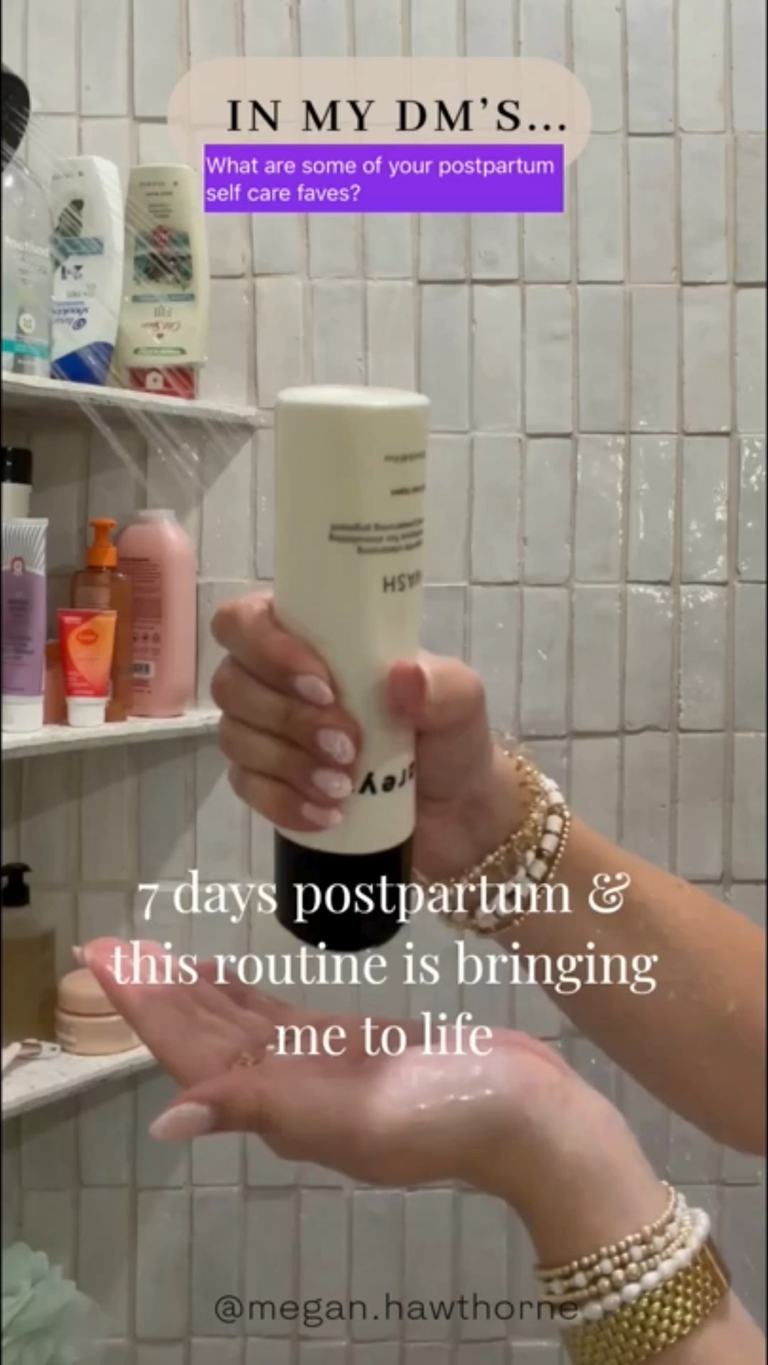 The postpartum hair and self care routine that is giving me life! My go to hair care routine, and a few skin care items that make me feel rejuvenated 🩷

#LTKgrwm #LTKselfcare #LTKBeauty