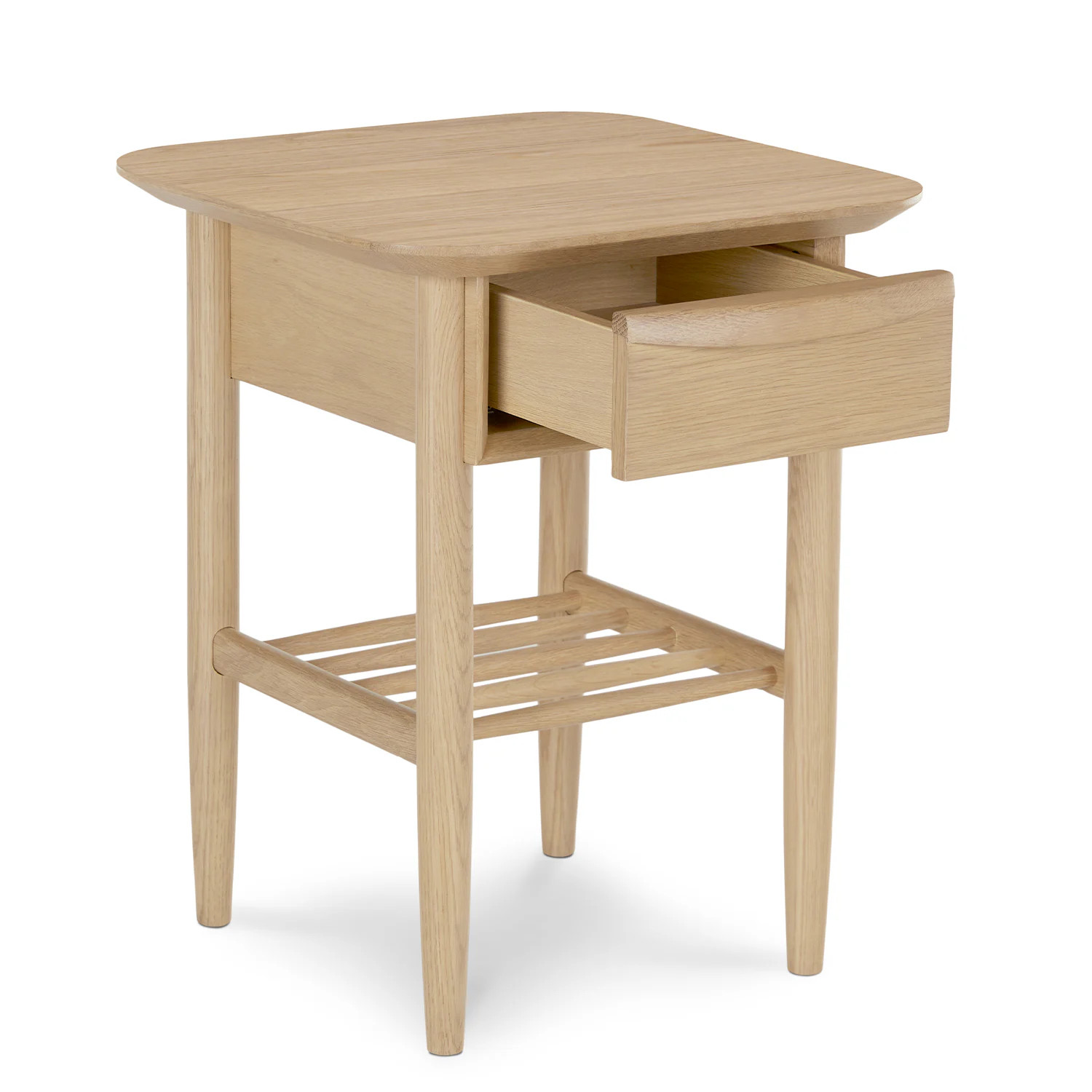 Lenia Storage Side Table - White Oak | Article