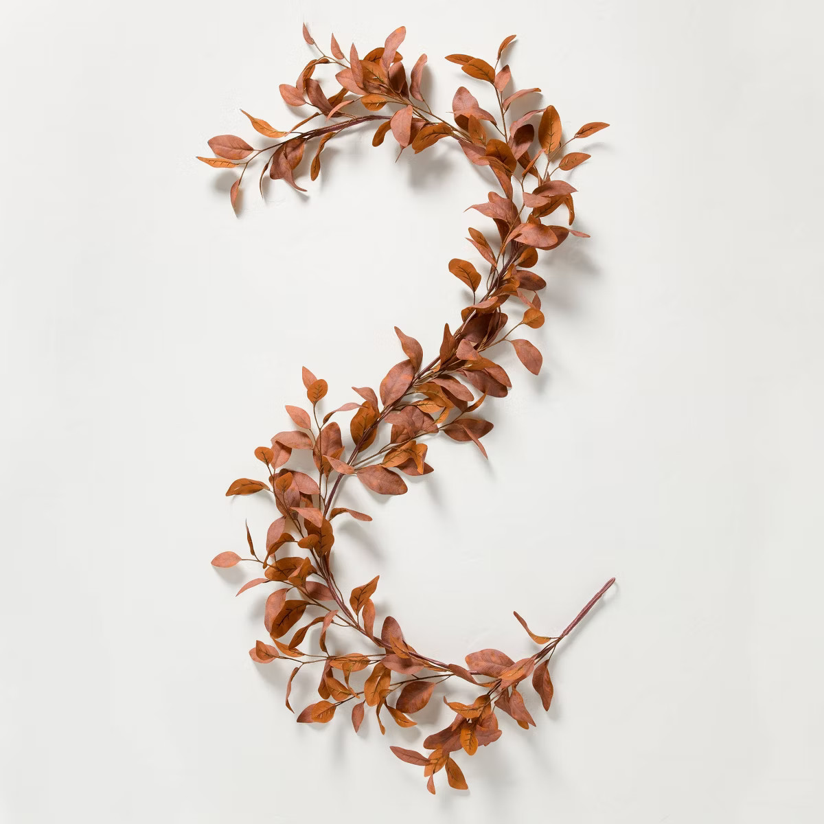 72" Rusted Eucalyptus Artificial Fall Garland - Hearth & Hand™ with Magnolia | Target