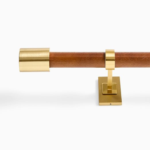 Mid-Century Curtain Rod | West Elm (US)