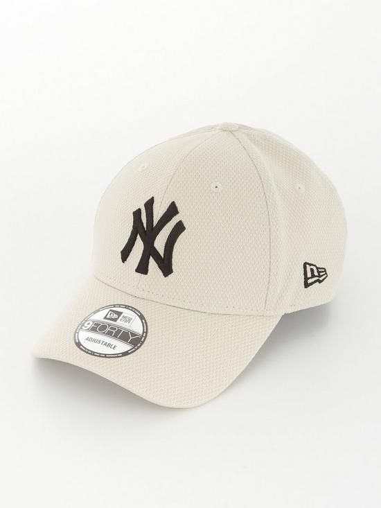 New Era NY 9Forty Diamond Era Cap - Stone | Very (UK)