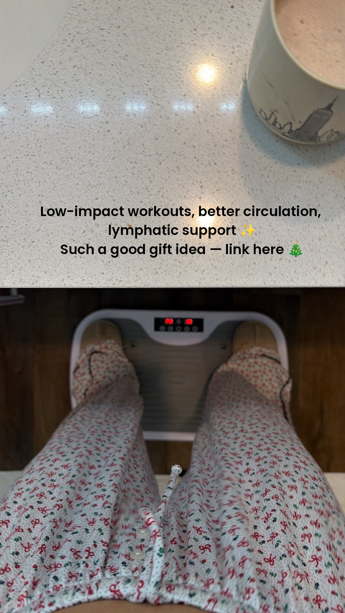 Every morning while I’m getting ready I stand on this vibration plate to help with mood boost & lymphatic drainage. I can 100% feel a difference when I’m not using it. Definitely worth the hype and the perfect gift to yourself this holiday season♥️

#LTKHoliday #LTKfitnessgoals #LTKGiftGuide