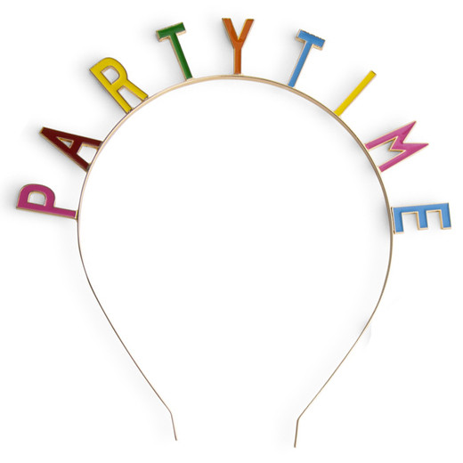'party time' or it's my birthday' gold party headband | Five Below