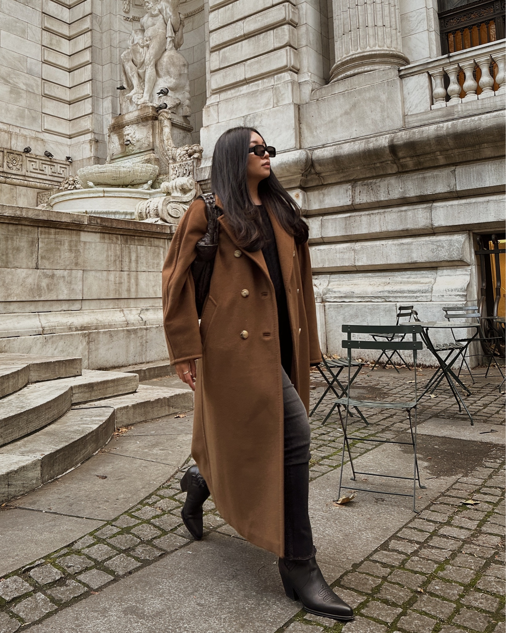 Maxmara Madame 101801 Max Mara Madame 101801 Coat Tobacco IT36