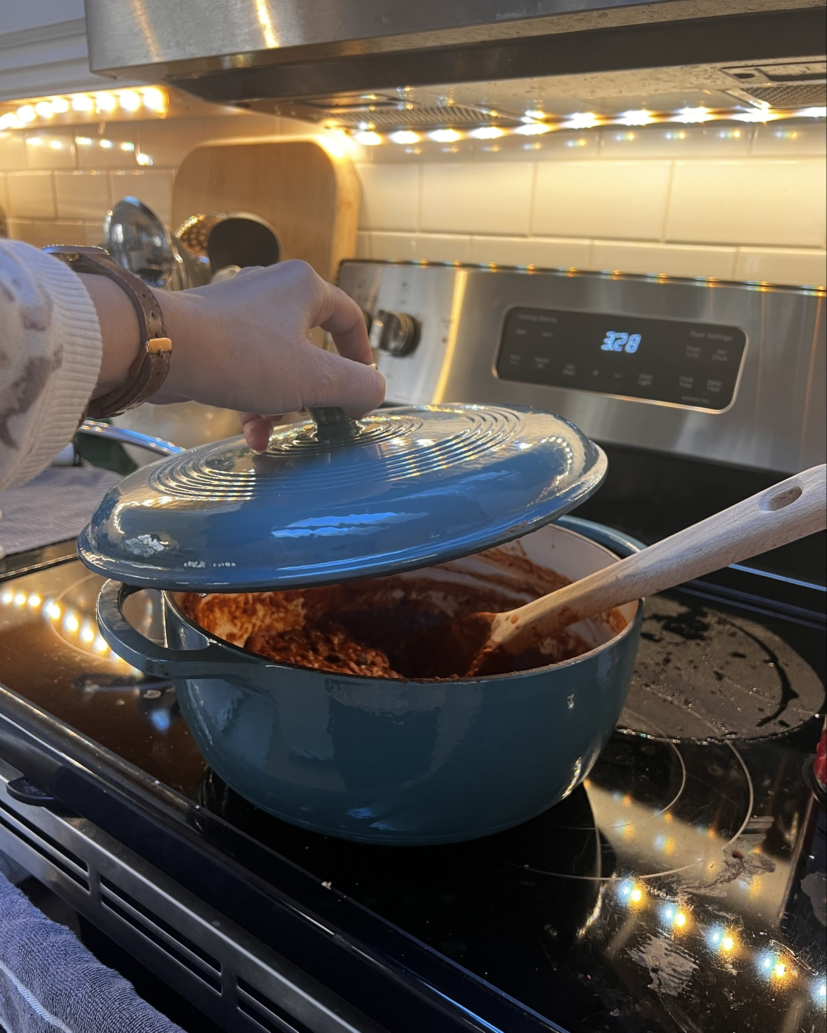 Delicious Sunday Chili in my Lodge Dutch Oven. I love this stovetop crock!

#LTKHome #LTKfoodie #LTKdayinmylife