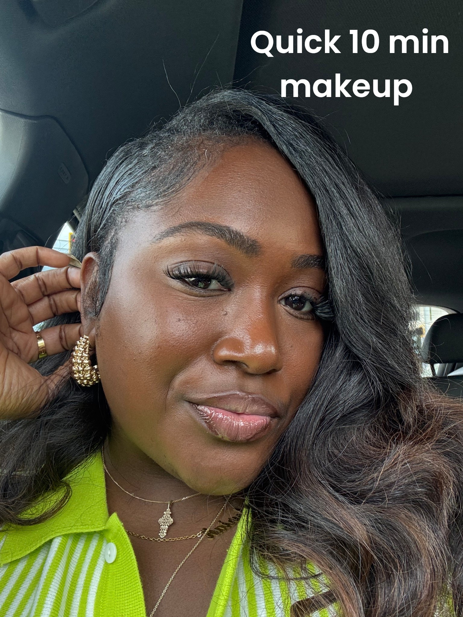 Im no make up girlie but with the right skin care and products it won’t take much .wearing Ami Cole skin tint color match rich 2 and nars concealer “tiramisu “ with a lip by one size lip liner Anastasia matte lippie and topicals gloss that’s it! 


#LTKBeauty