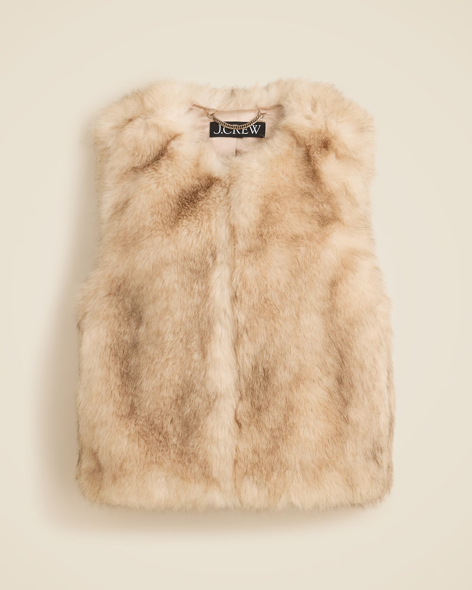 Faux-fur vest | J. Crew US