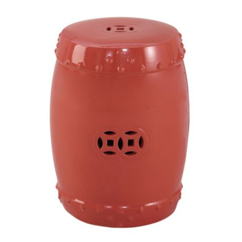 Classic Garden Stool  - Persimmon | Ballard Designs, Inc.