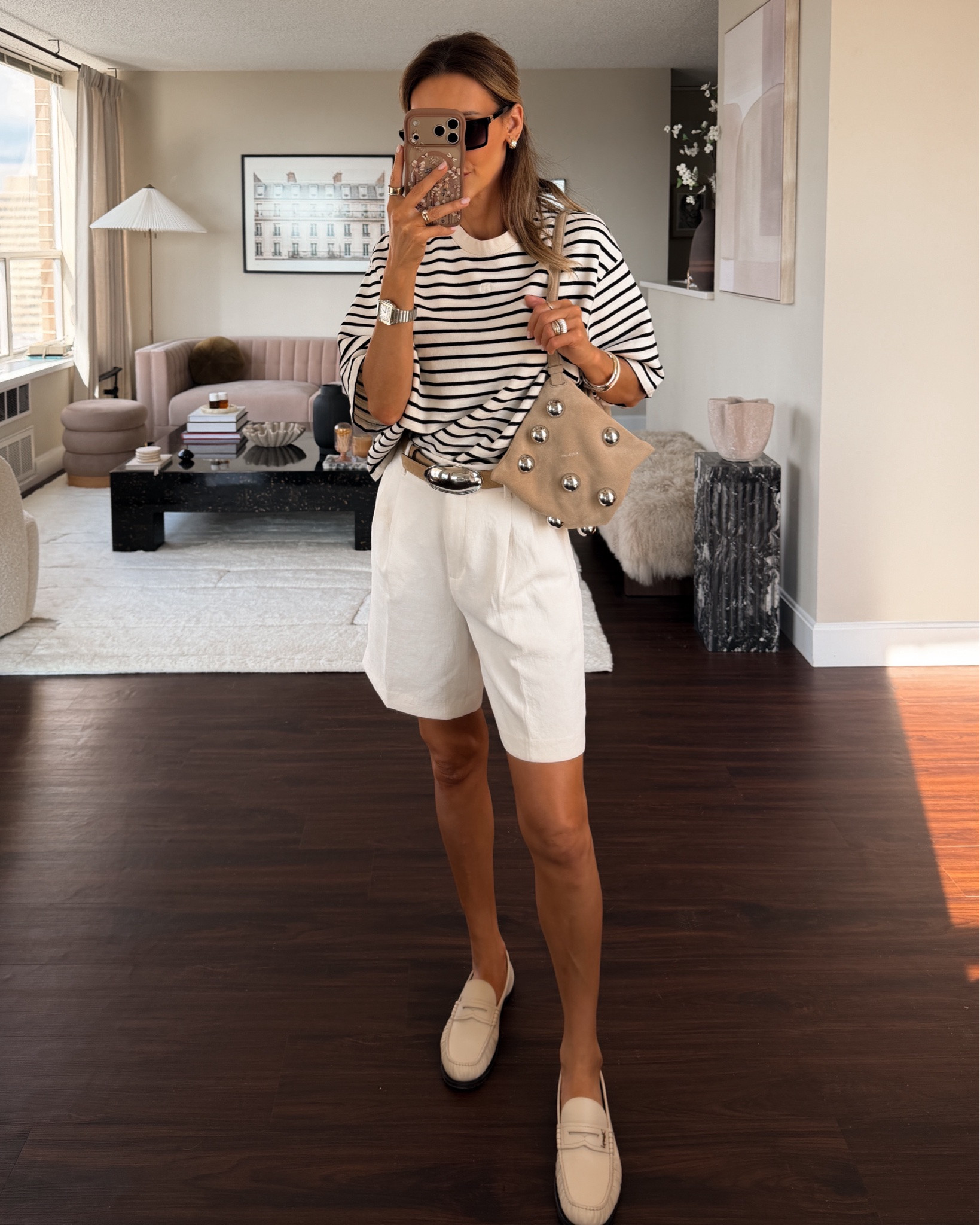Life group fellowship meeting outfit 
Long shorts size 2, exact tee sold out, linked a couple of similars!

#LTKootd #LTKSeasonal #LTKOver40
