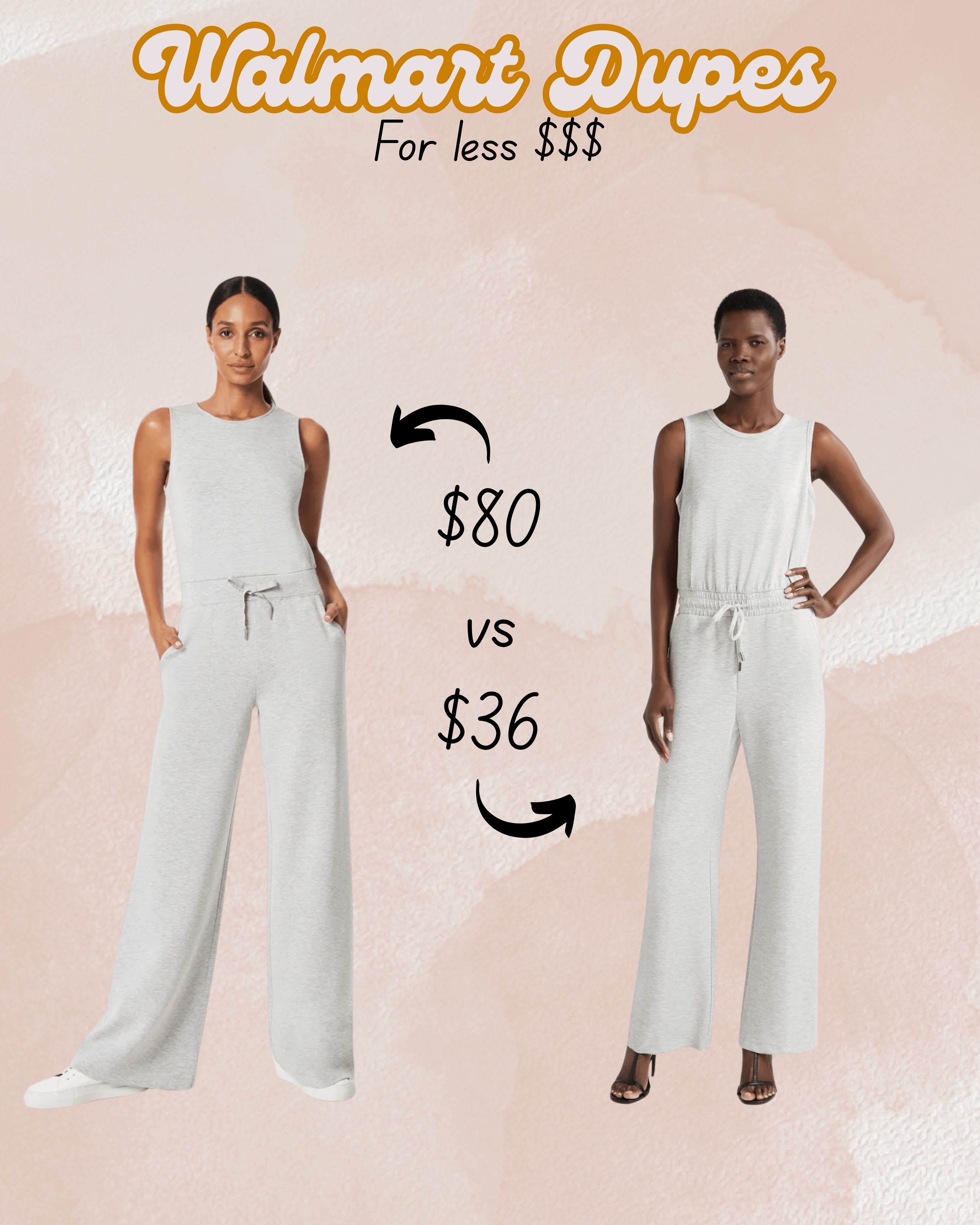 Check out this sleeveless jumpsuit from Walmart.  It's a pretty good dupe for the AirEssentials that is originally $138.00!

#walmartfinds #walmatdupes 

 

#LTKActive #LTKFindsUnder50 #LTKFitness