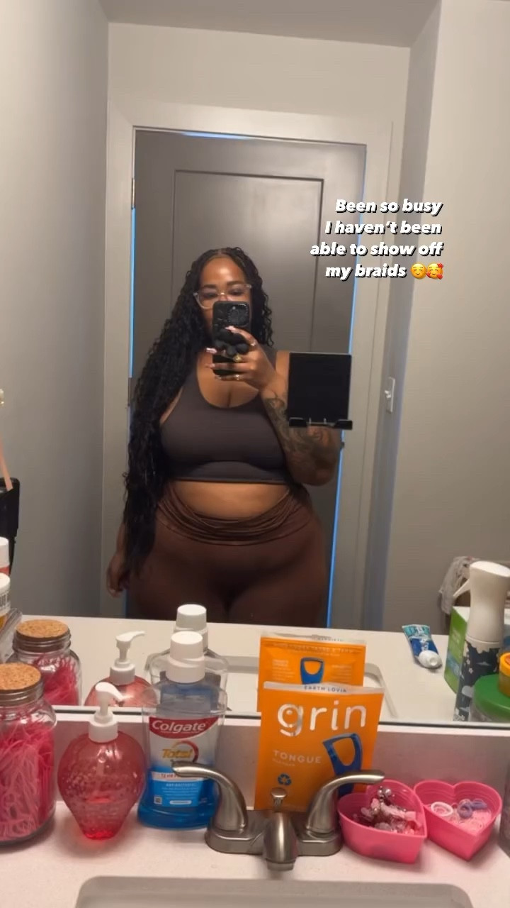 Exact bralette is currently sold out so I linked something comparable! The fold over pants are from Dollskil.

#LTKStyleTip #LTKPlusSize #LTKSeasonal