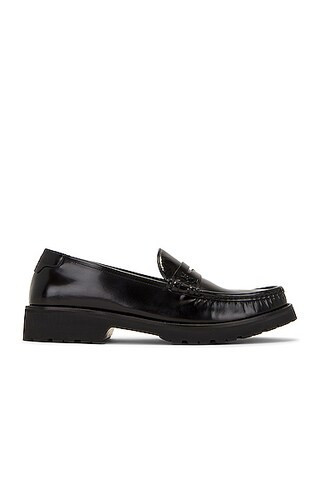Saint Laurent Le Loafer 15 Mocassin Cuir Master in Noir - Black. Size 42 (also in 41). | FWRD 
