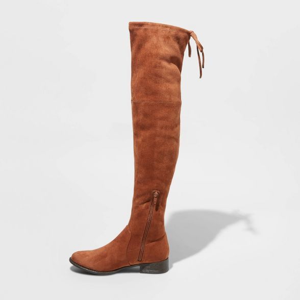 Women's Sidney Microsuede Over the Knee Fashion Boots - A New Day™ | Target