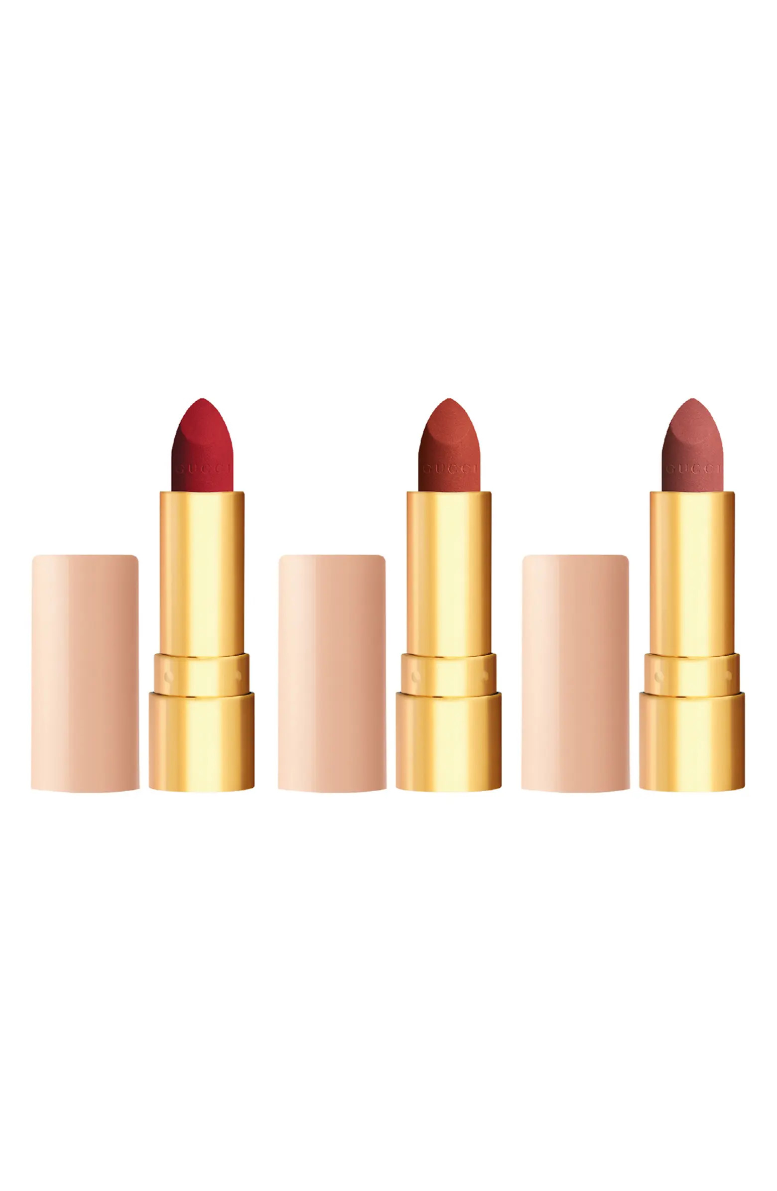 Mini Matte Lipstick Festive 3-Piece Gift Set | Nordstrom