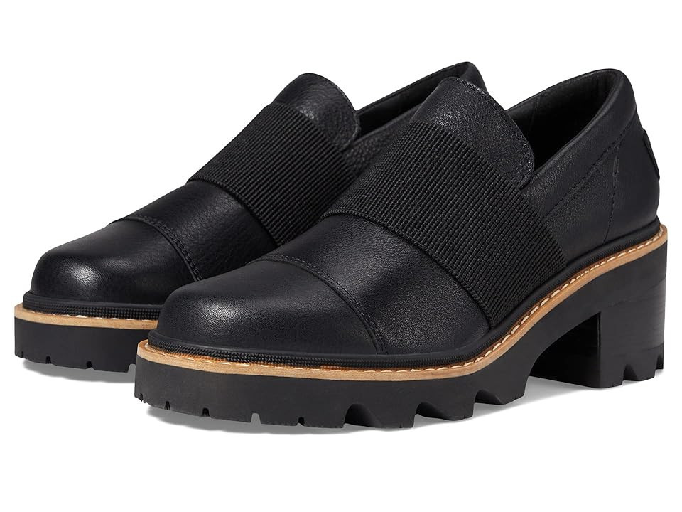 SOREL Joan Now Loafer (Black/Black) Women's Boots | Zappos