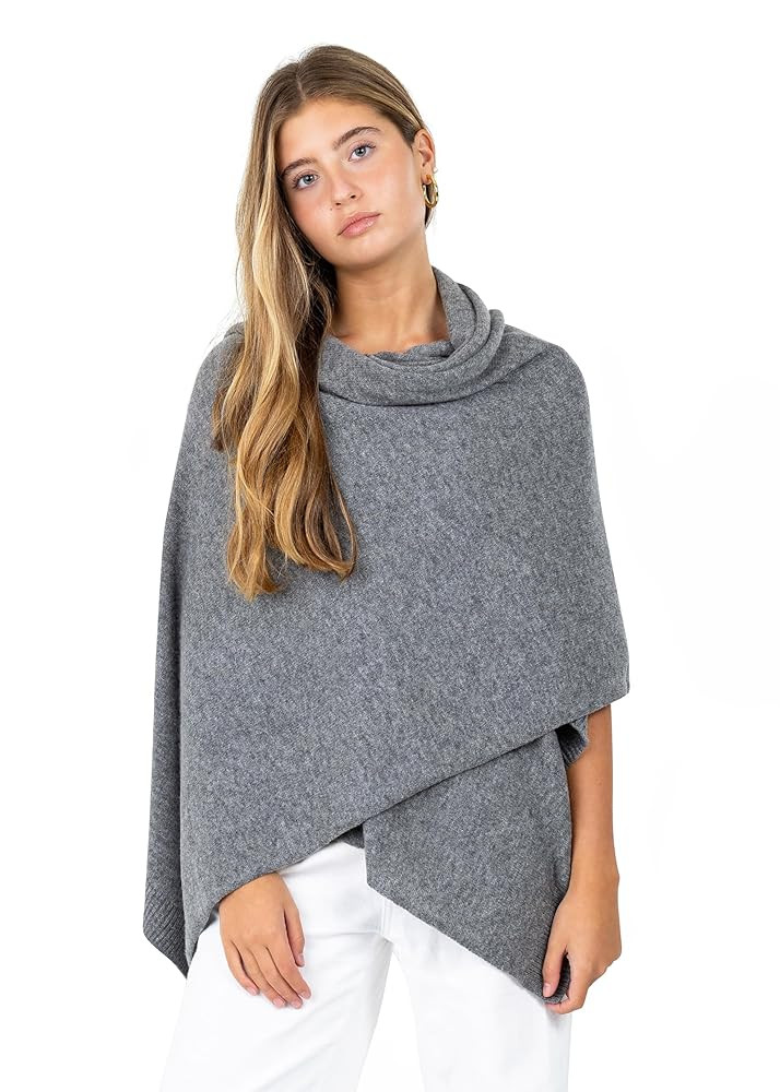 Velanio Cashmere Luxury Knitted Wrap Travel Shawl Scarf, Pashmina Stole, All-Season Scarf for Wom... | Amazon (US)