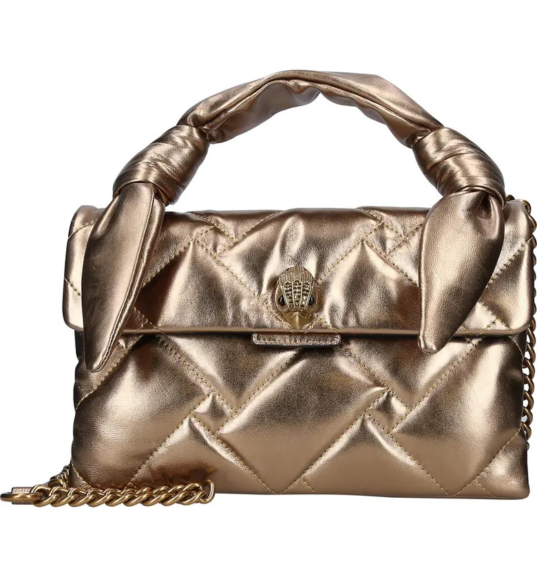 Kensington Knot Handle Quilted Leather Crossbody Bag | Nordstrom