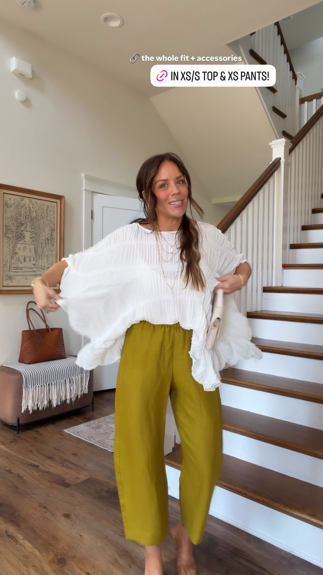 Zara spring outfit! In xs/s top & xs bottom! Linked some extra similar bottoms too

#LTKgrwm #LTKMothersDay #LTKootd