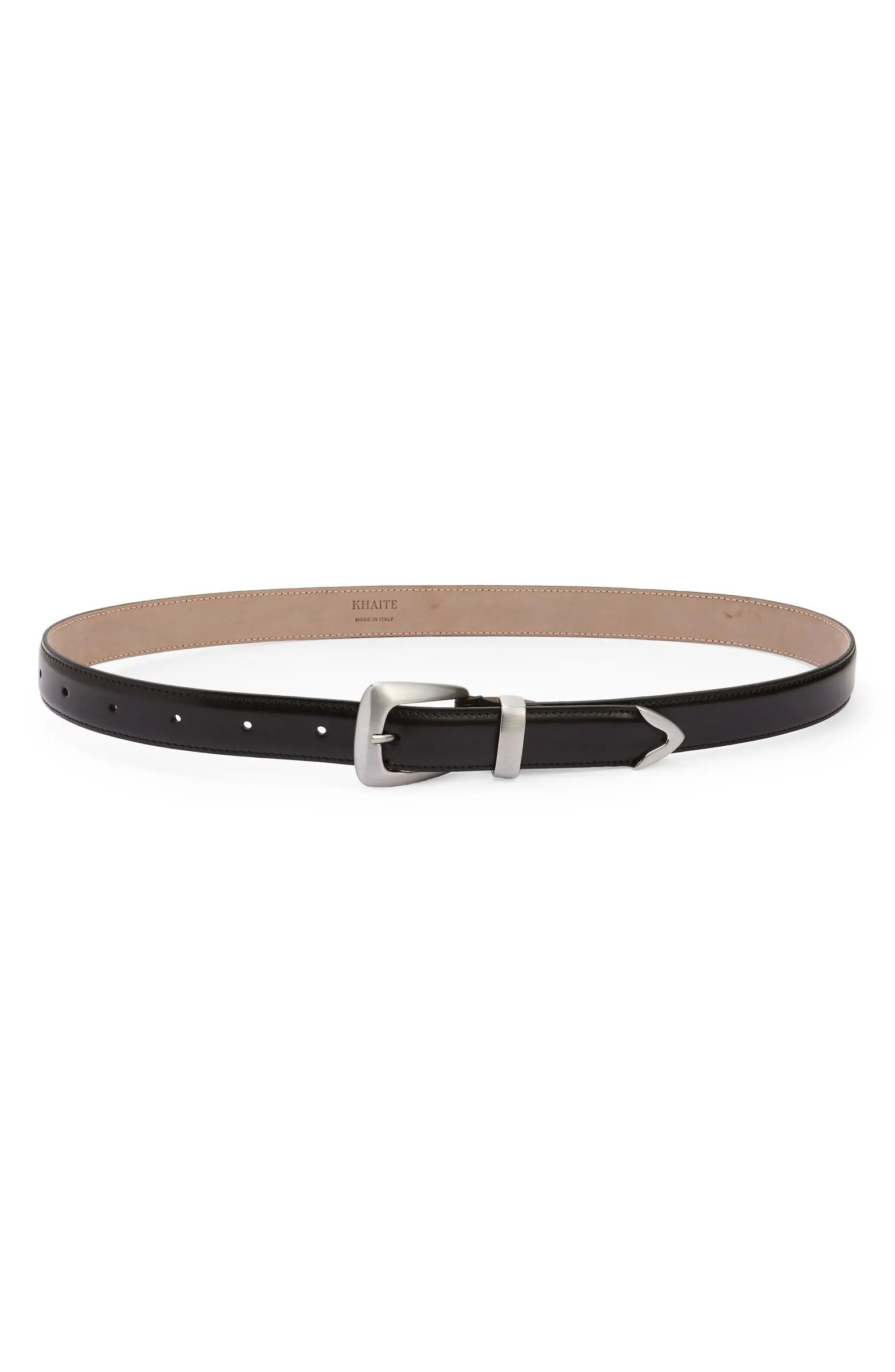 Benny Leather Skinny Belt | Nordstrom