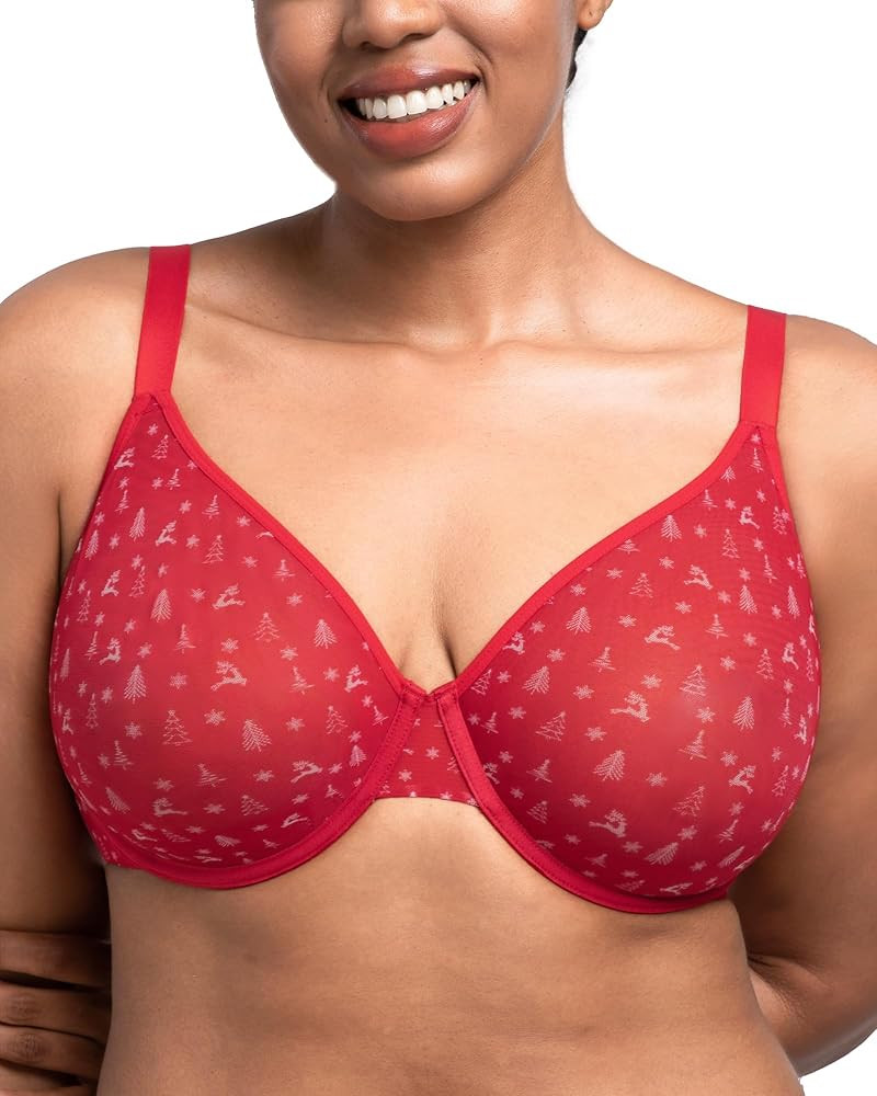 HSIA Minimizer Bras for Women Enchante Full Coverage Underwire Bras Plus Size Lifting Floral Lace... | Amazon (US)