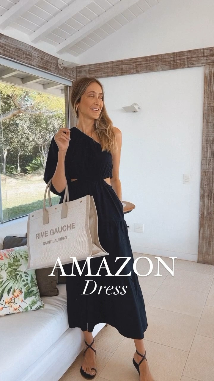 Amazon dress for this spring and summer. I live it so much that I also have it in pink and white. Fits true to size I am wearing size small. 

#LTKfindsunder100 #LTKstyletip #LTKU