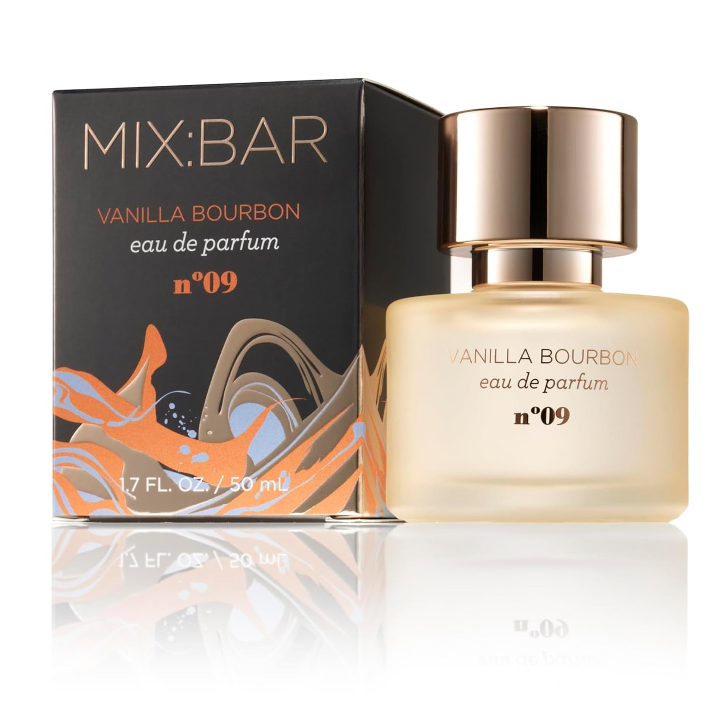 MIX:BAR Vanilla Bourbon Perfume for Women + Men - Vanilla Bean, Sandalwood, Jasmine + Bergamot, A... | Amazon (US)