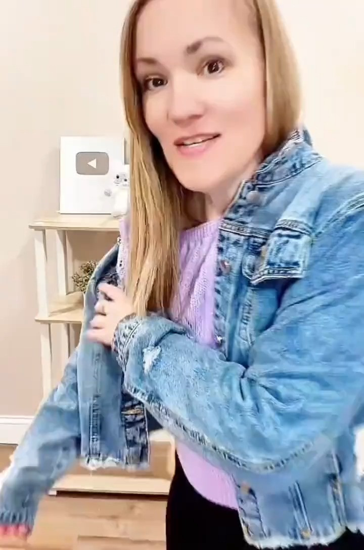 Add effortless edge to any outfit with this timeless distressed denim jacket — a wardrobe must-have for every season! #LTKootd
#LTKSeasonal
#LTKSaleAlert 

 