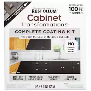 Rust-Oleum Transformations Dark Color Cabinet Kit (9-Piece) 258240 | The Home Depot