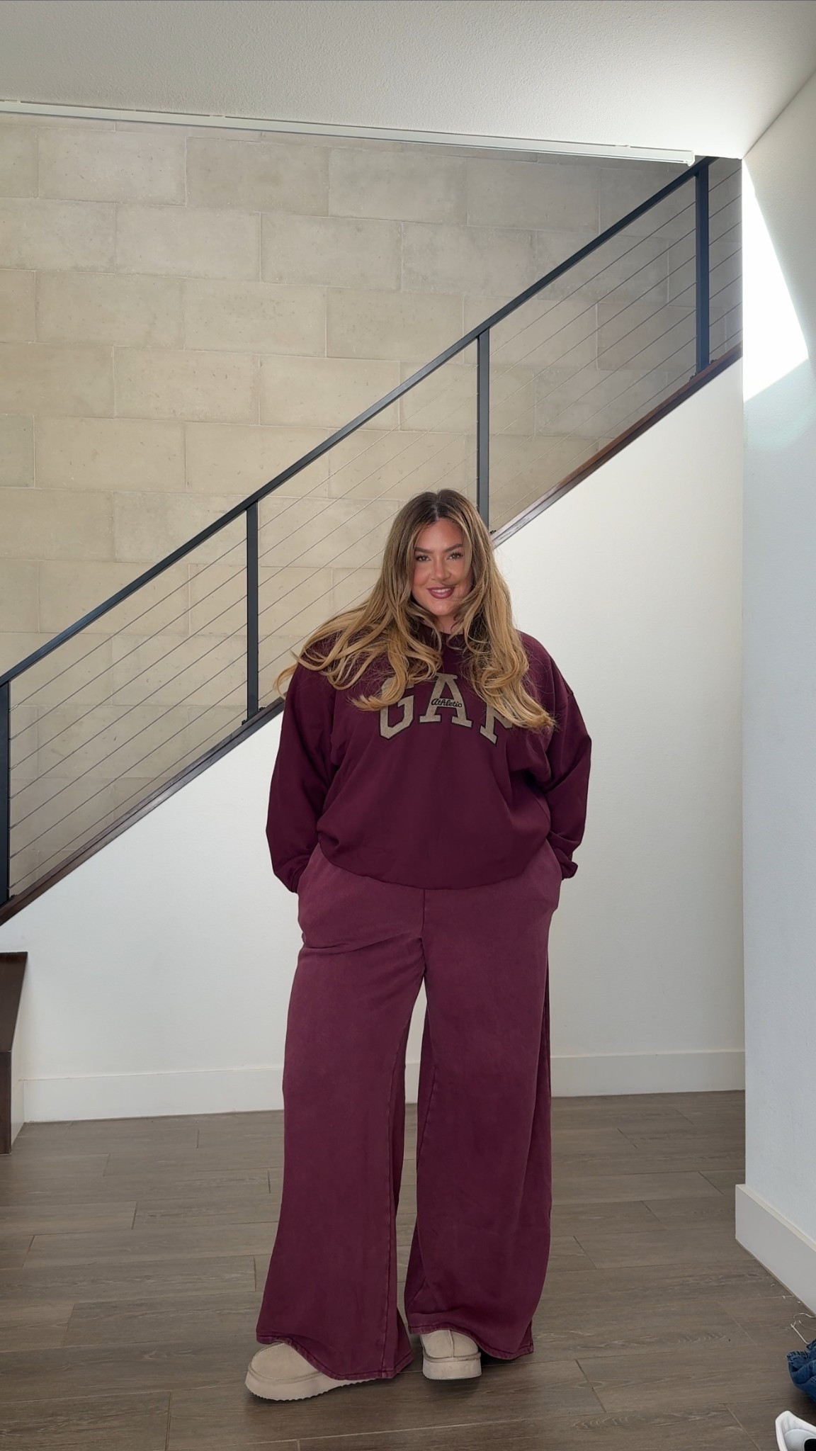 fall sweatset from gap!! wearing this sweatshirt in an xl and pants in an xl tall!!

#LTKMidsize #LTKSeasonal #LTKTall