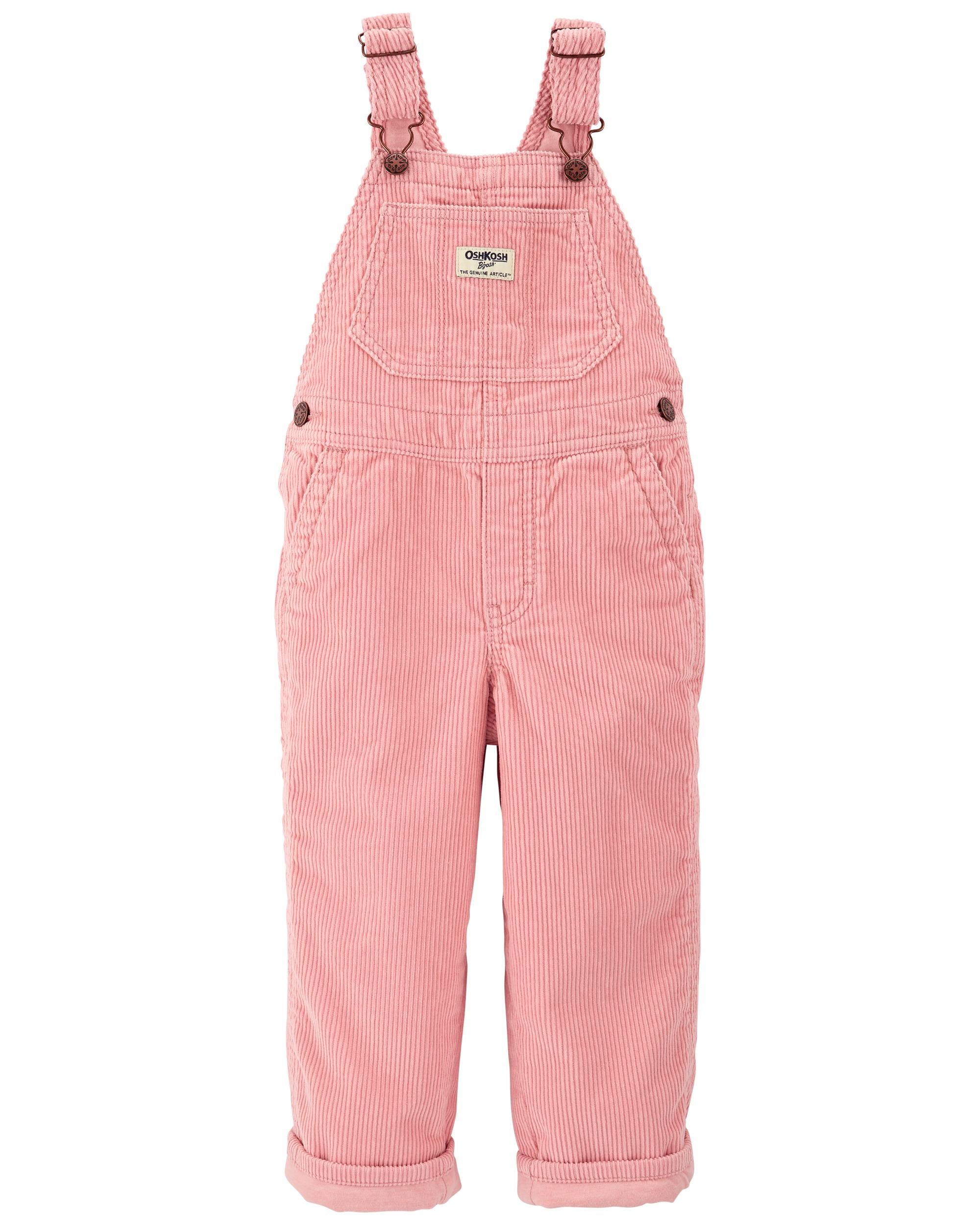 Jersey-Lined Corduroy Overalls | Carter's