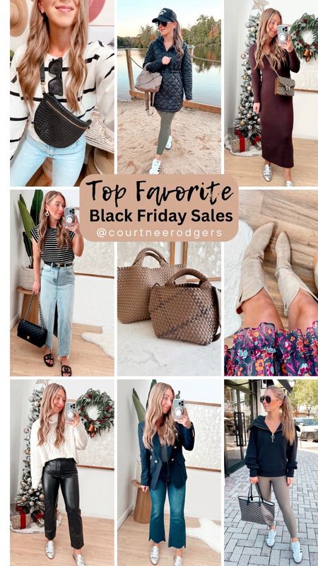 Top Favorite Black Friday Sales! 🖤✨
•Clare V Belt Bag: 20% off (code: LESALE)
•Athleta Jacket: 40% off (size XS)
•Abercrombie Sweater Dress: 25% off + 15% off / Code: AFKATHLEEN (size small petite)
•Pistola Denim Skirt: 30% off (size 27/4)
•Naghedi Totes: 25% off (code: HOLIDAY)
•Tecovas Boots: 20% off (TTS)
•Cable Knit Sweater + Leather Pants: 25% off + 15% off / Code: AFKATHLEEN (size small sweater/ Size 27/4 regular pants)
•Blazer: over 50% off (Size 2, runs TTS, size up if you want to layer heavy sweaters)
•Varley Half Zip: 25% off (code: HOLIDAY, size small)

Black Friday sales, gift guide, gifts for her, Abercrombie, Naghedi, Shopbop, Clare V, cyber sales 

#LTKstyletip #LTKGiftGuide #LTKHoliday
