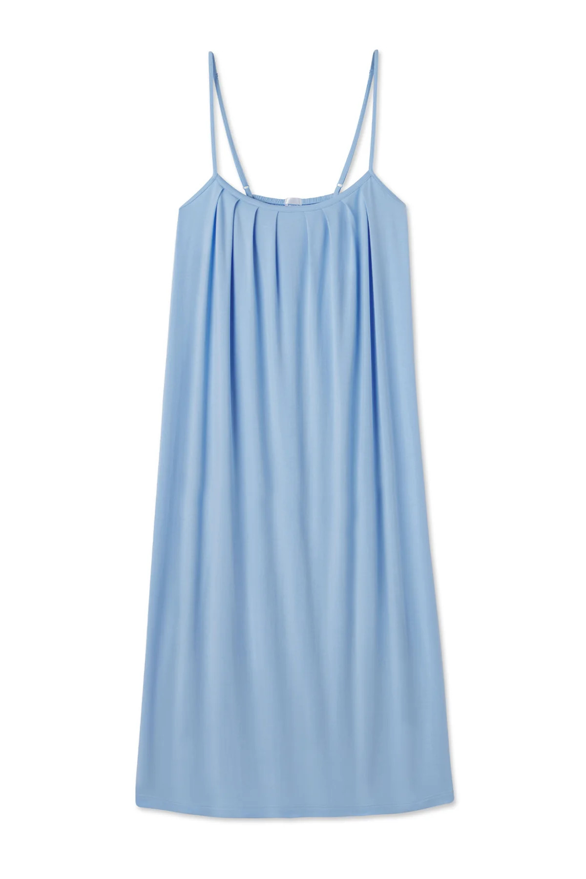 DreamKnit Emma Nightgown in French Blue | Lake Pajamas