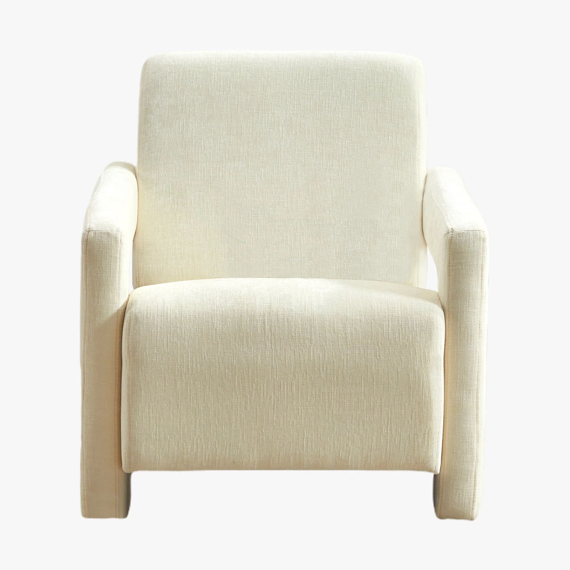 Wrought Studio Castillon Modern Chenille Upholstered Arm Accent Chair | Wayfair | Wayfair North America