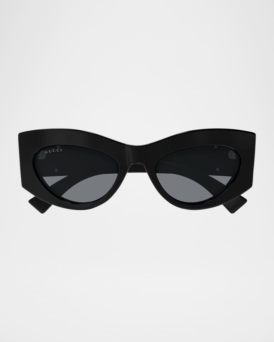 Gucci Cat-Eye Acetate Sunglasses | Neiman Marcus