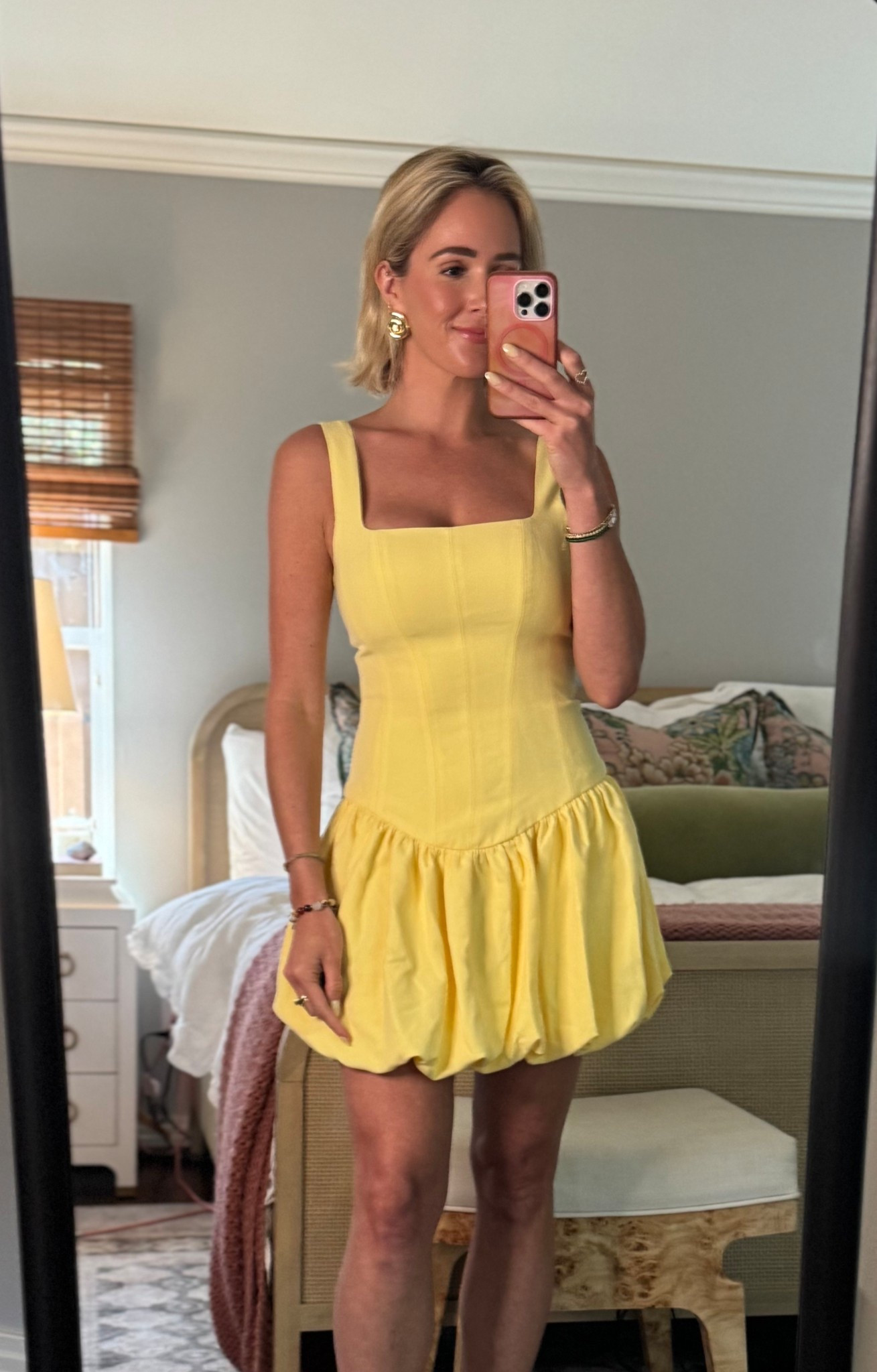 👋🏻 Found the most flattering dress from Black Halo and had to share! 

This color is sold out, but it’s still available in white and I found a similar yellow dress that I linked below! 🩷 

* TTS wearing a size 2!

#LTKSummerEdit #LTKStyleTip #LTKTravel