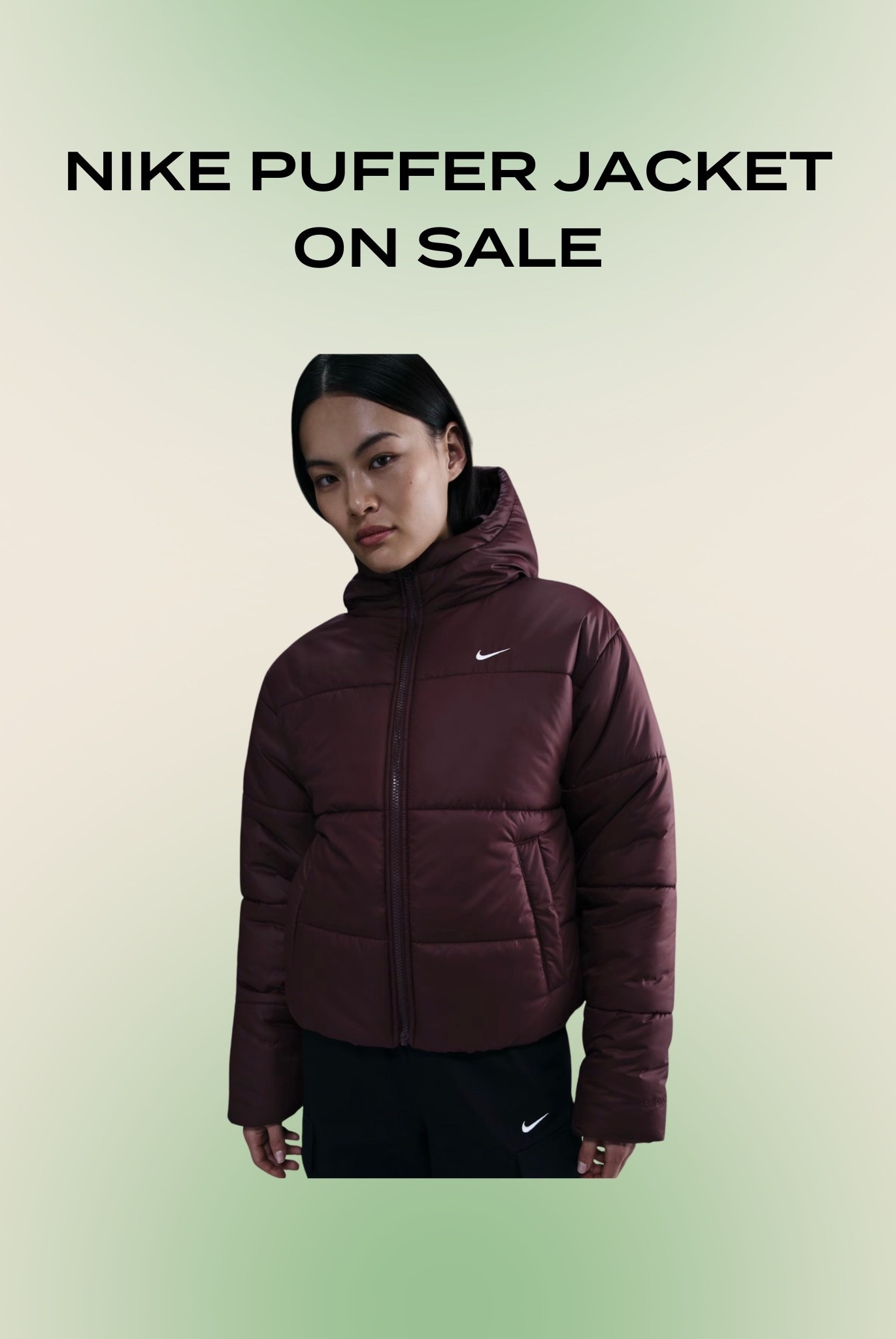 Nike puffer jacket on sale!! Use code STRONG

#LTKFindsUnder100 #LTKHoliday #LTKSaleAlert