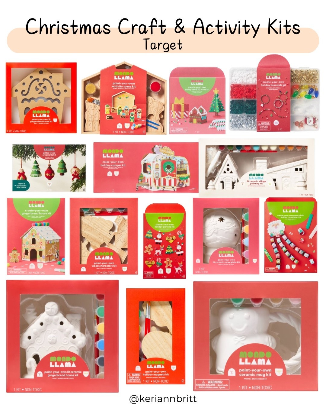 Christmas Craft Kits

Holiday Craft / kids craft / kids activity kit / Christmas activities / mondo llama 

#LTKSeasonal #LTKKids #LTKHoliday
