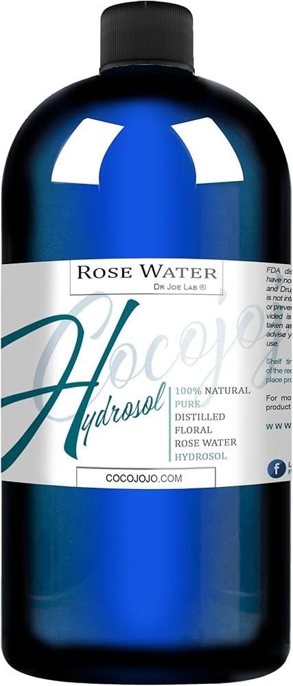 Rose Hydrosol Water Spray Toner 32 oz for Face Hydrating Mist Hydration Pure & Natural Rosewater ... | Amazon (US)