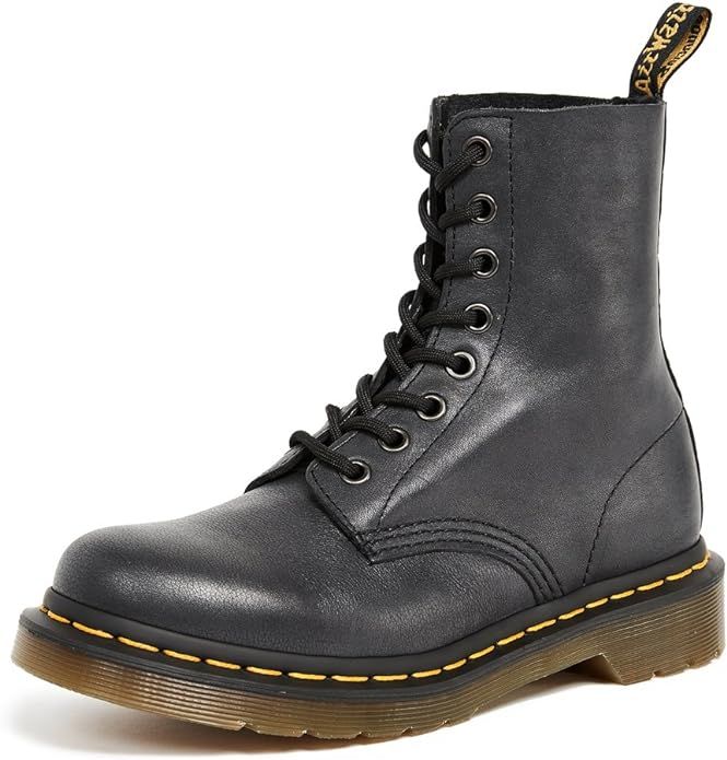 Dr. Martens Womens Pascal Virginia Leather Smooth Retro Punk Calf Boots | Amazon (US)