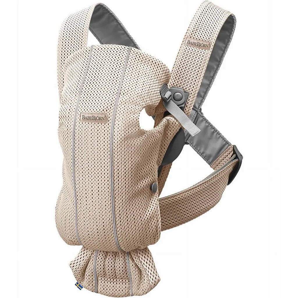 Baby Carrier Mini 3D Mesh - Pearly Pink | REBEL (formerly Rebelstork)