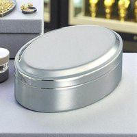 Personalized Silver Jewelry Box Engraved Nickel Keepsake Organizer | Etsy (US)