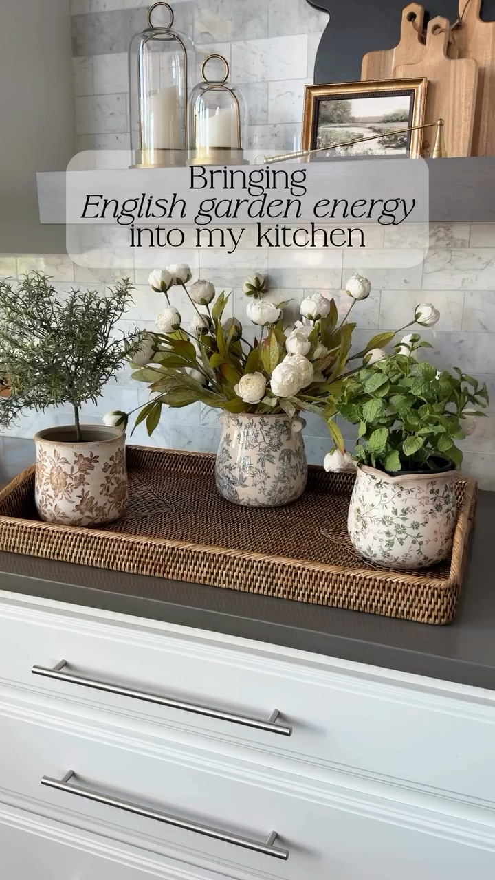 I’m obsessed with these vintage style floral planters!! I paired three with my favorite faux herbs and florals and they work for spring, summer, fall… honestly year round. You’ve probably spotted them in my kitchen! They’re one of those pieces I never get tired of styling 💚

You can also shop everything through the link in my bio 😊

✨Save this for later if you’re thinking about what to style on your kitchen counters 

#englishgarden #fauxflorals #inspiremehomedecor 
Amazon home decor, English garden decor, outdoor planters, faux herbs, faux florals, kitchen decor

#LTKSeasonal #LTKHome
