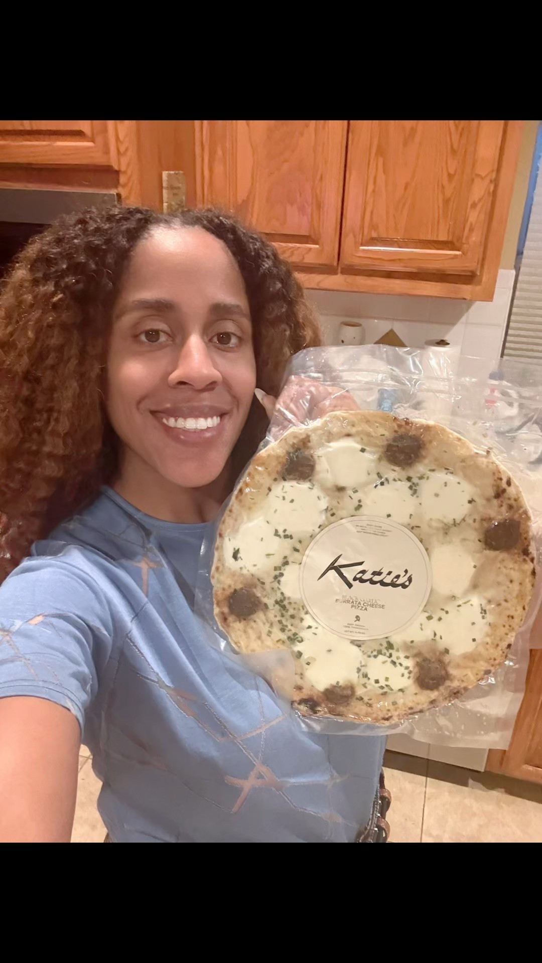 I got to try this yummy Black Garlic Burrata Cheese Pizza made by Katie’s. It was so yummy. The instructions were quick and easy to follow. The flavor’s unique and doesn’t taste store bought.

#LTKSaleAlert