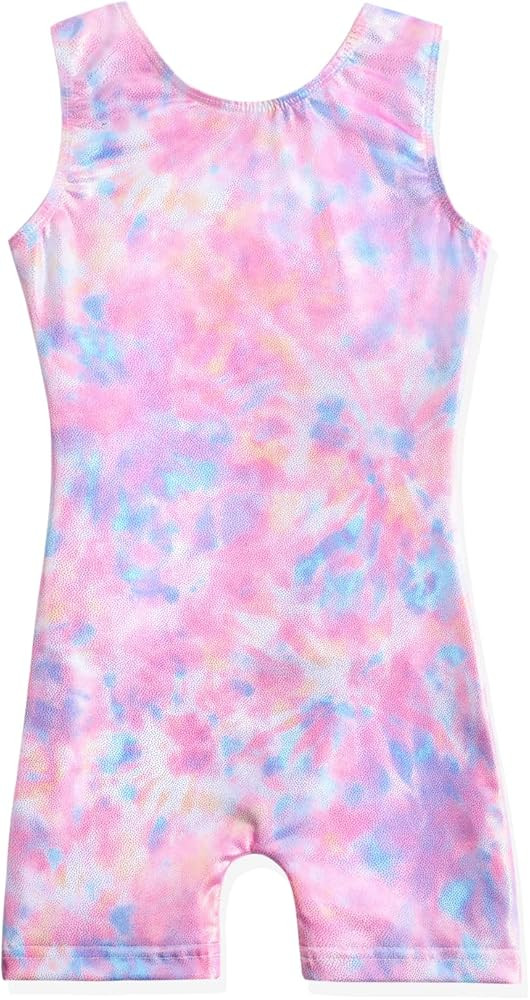 HOZIY Gymnastics Leotards for Girls Unicorn Aurora Rainbow Mermaid Dinosaur Cupcake Sparkle Biket... | Amazon (US)