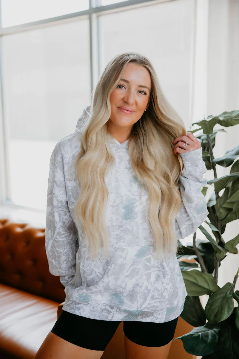 Faded Camo Hoodie by Lily & Lottie | Lauriebelles