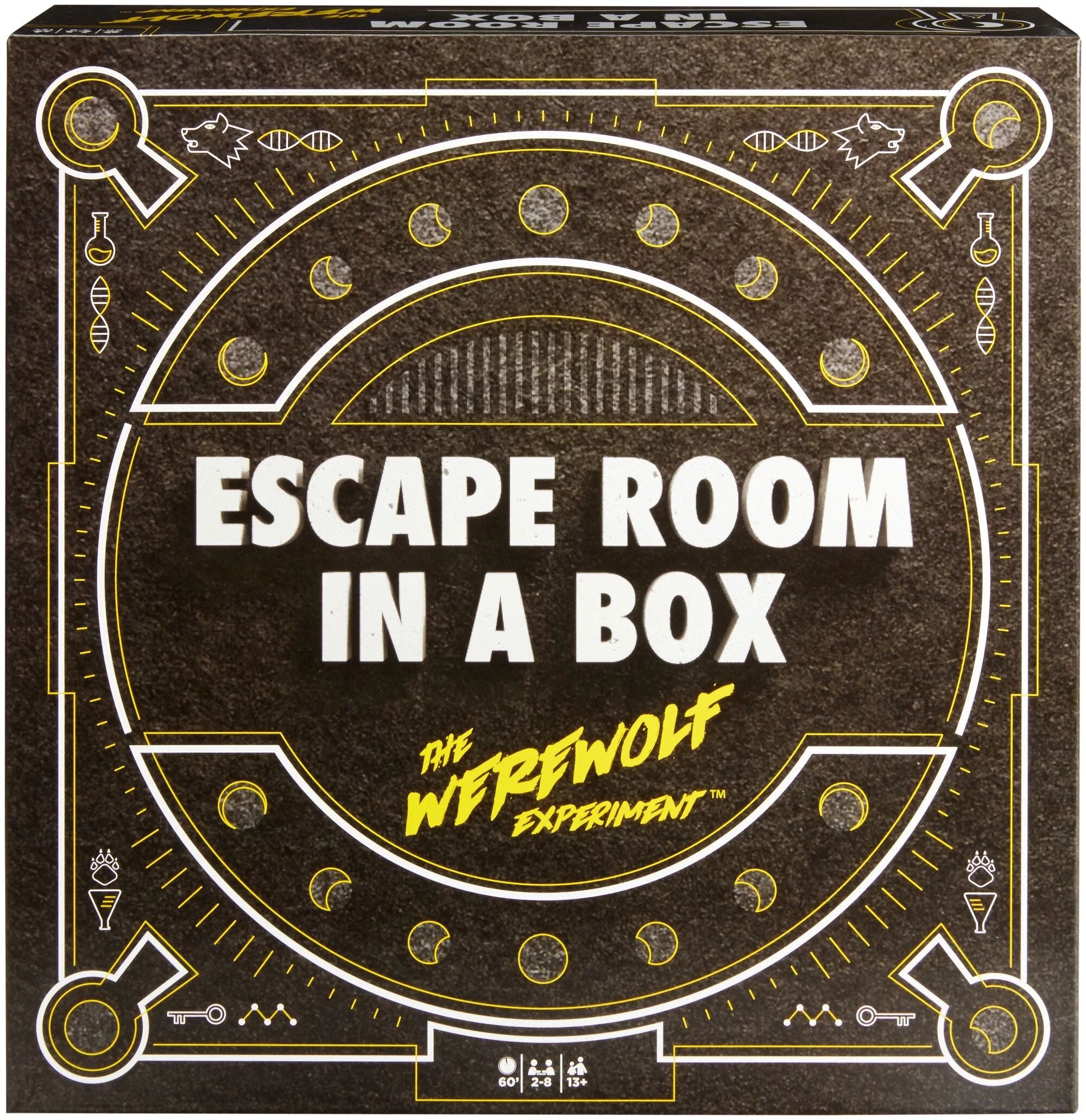 Escape Room in a Box The Werewolf Experiment for 2-8 Players Ages 13Y+ - Walmart.com | Walmart (US)