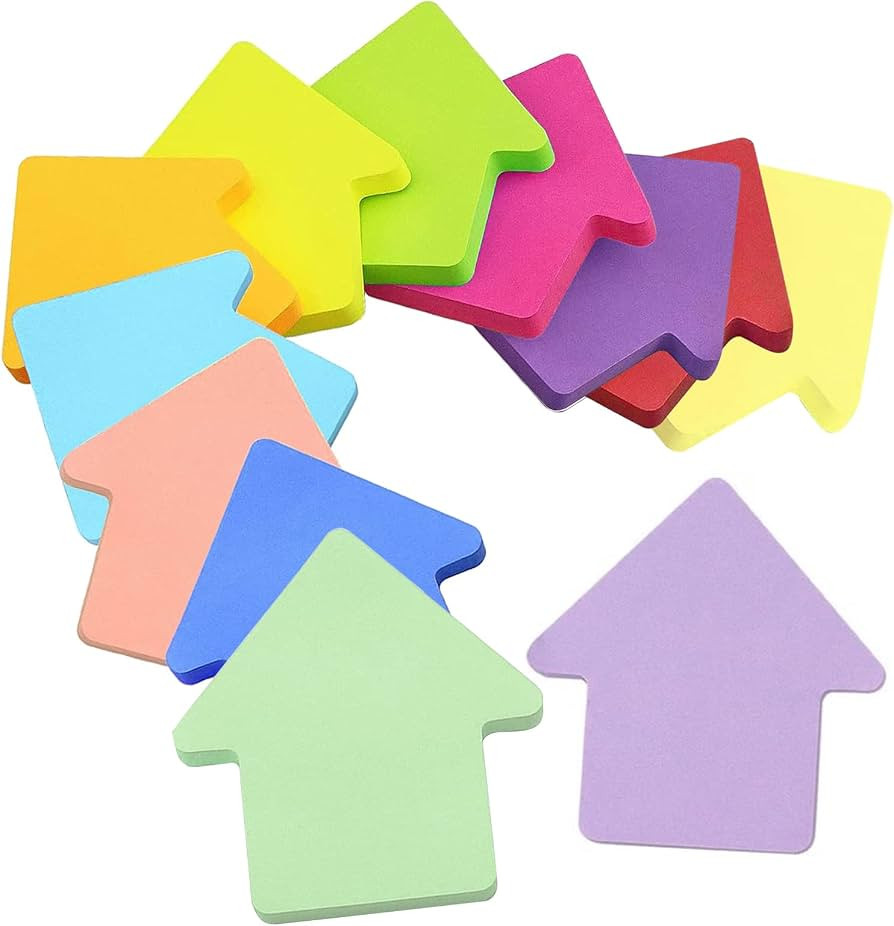 Sticky Notes, Self Sticky Post Notes, Colored Sticky Tabs for Notebooks Bible Study School Office... | Amazon (US)