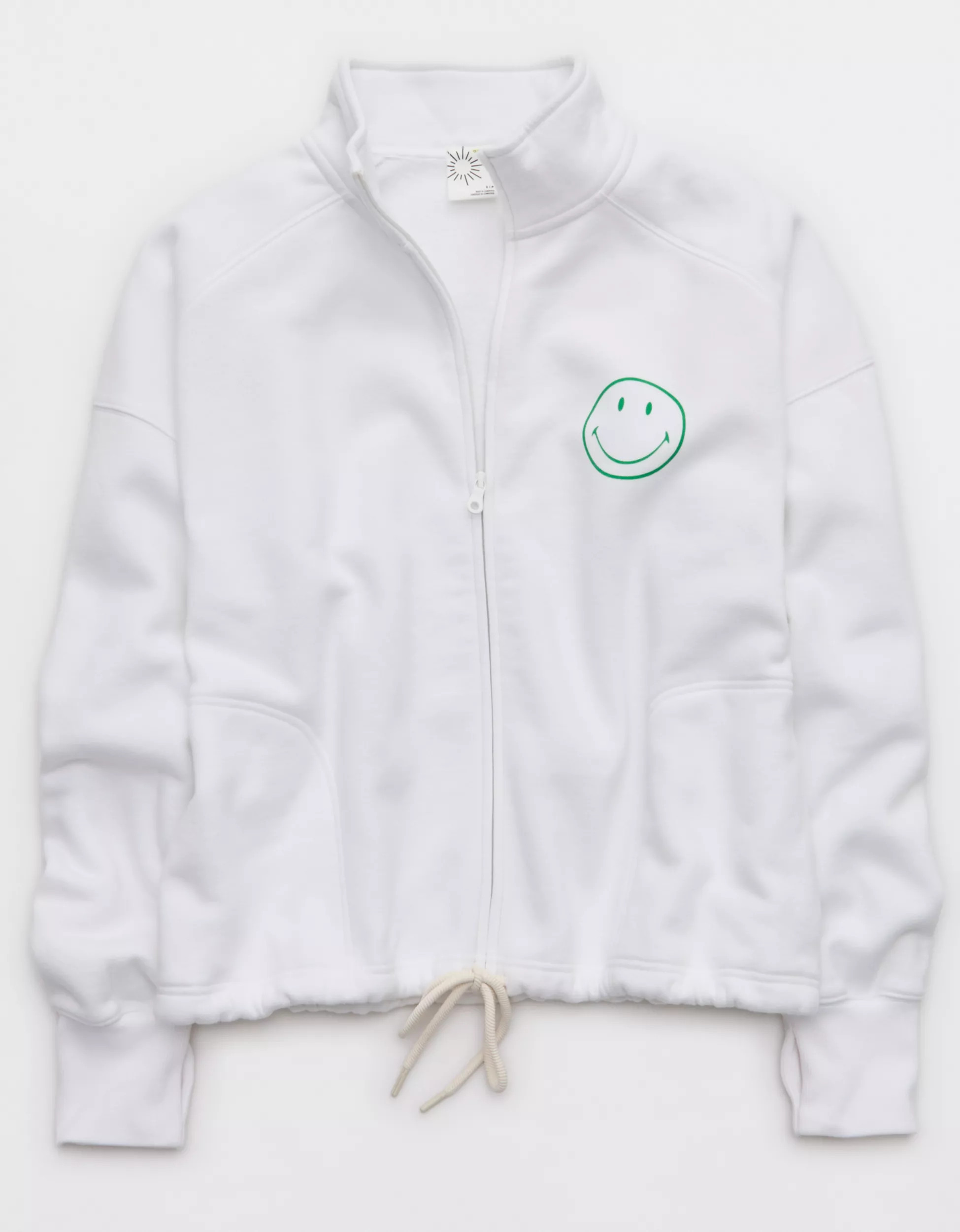 OFFLINE By Aerie | Smiley® Cloud Fleece Seamed Full Zip | Aerie