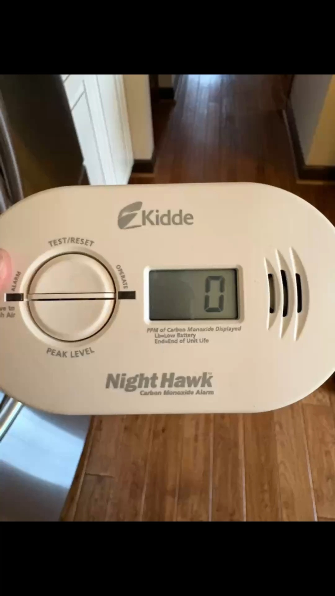 A Carbon Monoxide detector/alarm is something every home should have!  